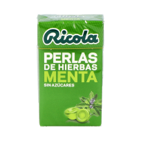 Ricola menta perlas sin...