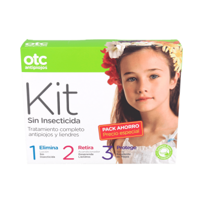 OTC antipiojos Kit 1 2 3...
