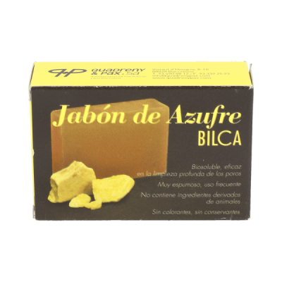 Bilca jabón de azufre 125g