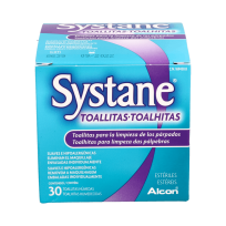 Systane toallitas húmedas...